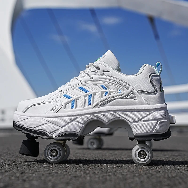 Childrens Roller Skates Four-w - Running Shoes recension och pris