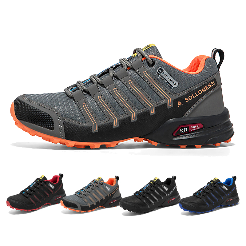 Men‘s Waterproof Hiking Shoes  - Anti Slip Trail Running Sneakers recension och pris