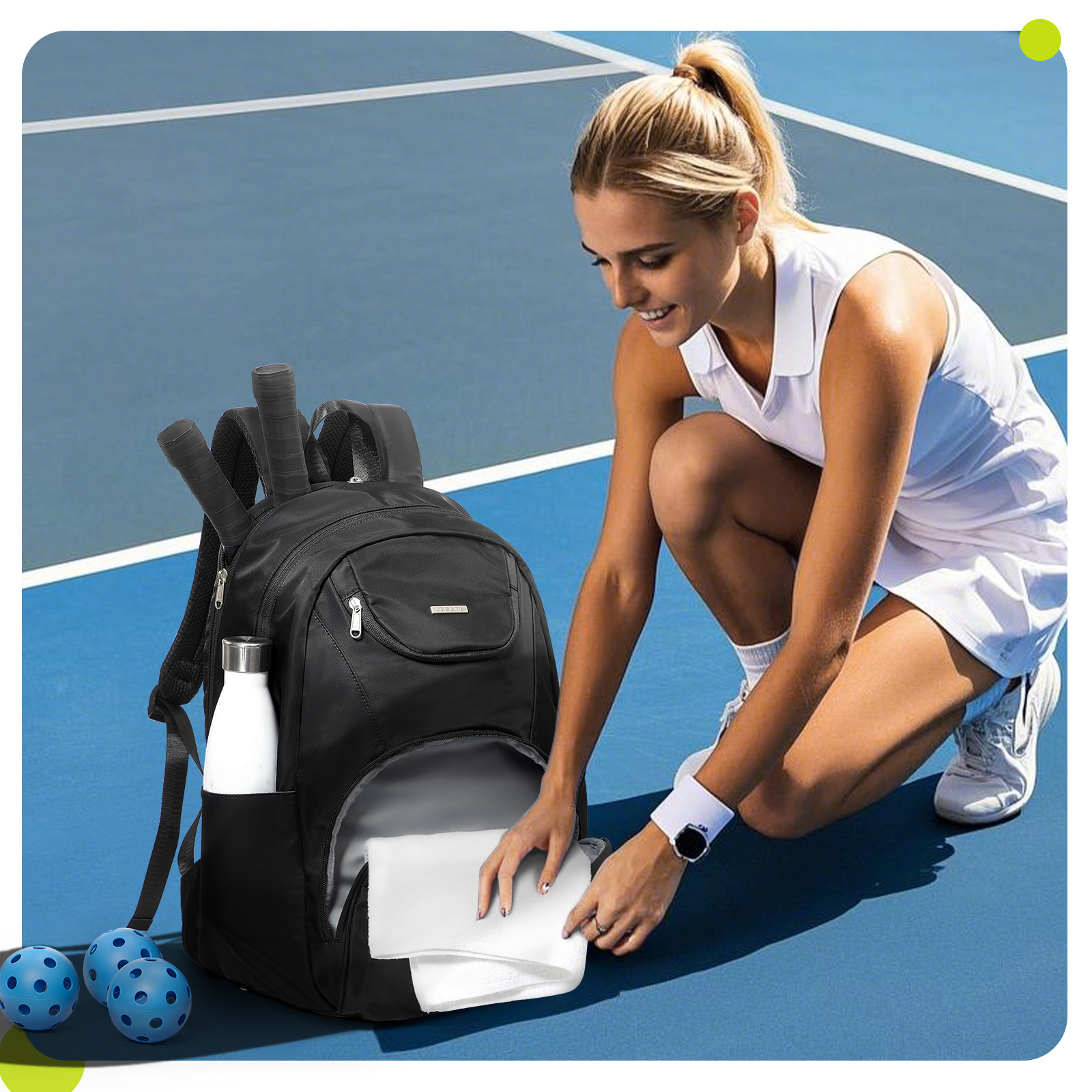 Tennis Bag Tennis Backpack 2 R - Women'S Shoes recension och pris
