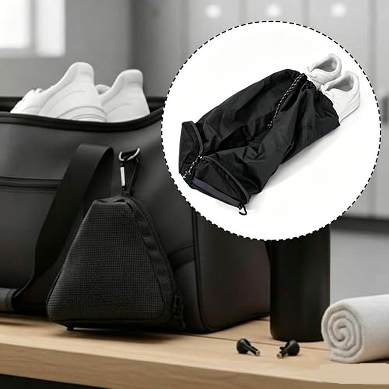 Foldable Travel Shoe Bag Black - Men'S Shoes recension och pris