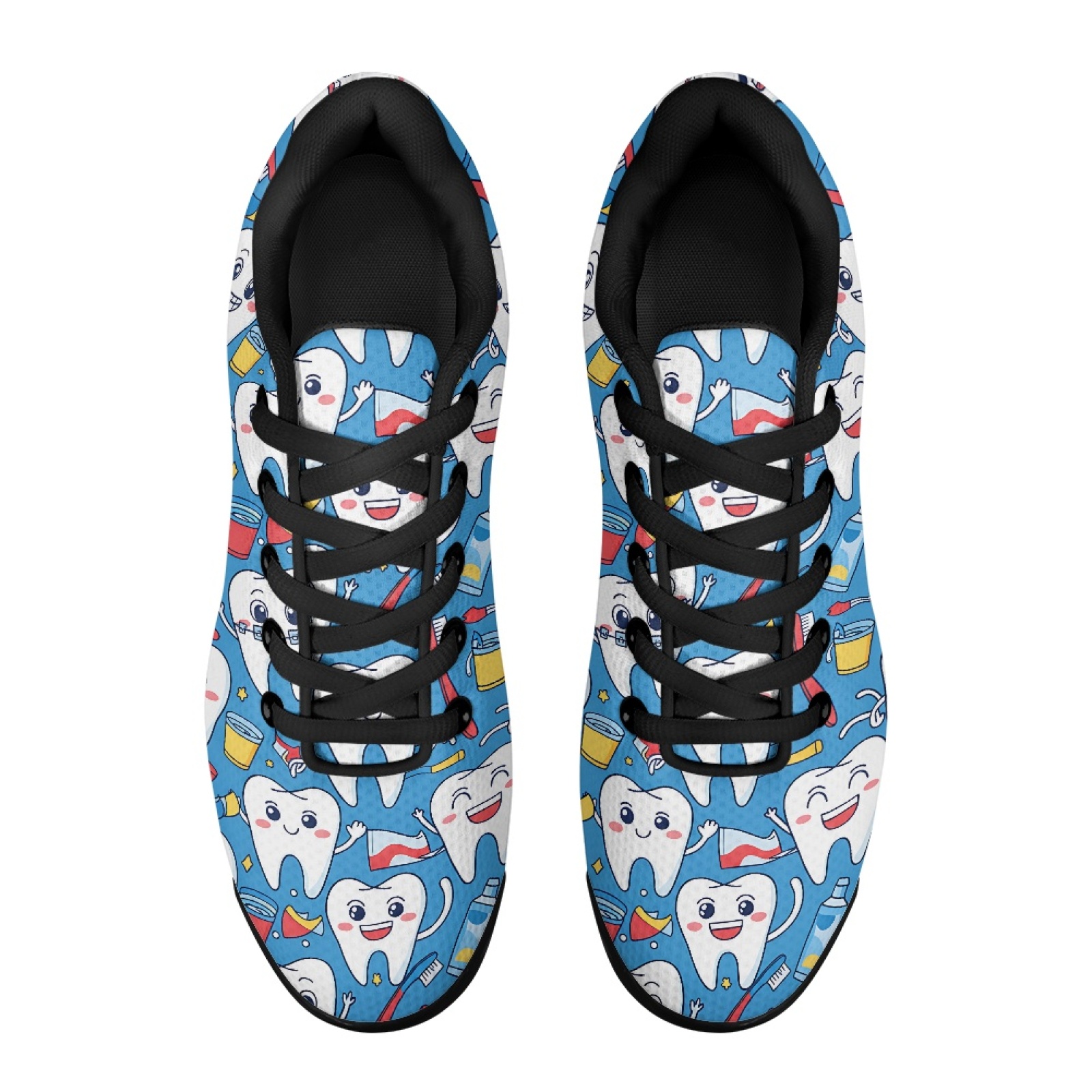PENSTROLL Cute Cartoon Teeth A - Air Cushion Jogger Shoes Men recension och pris