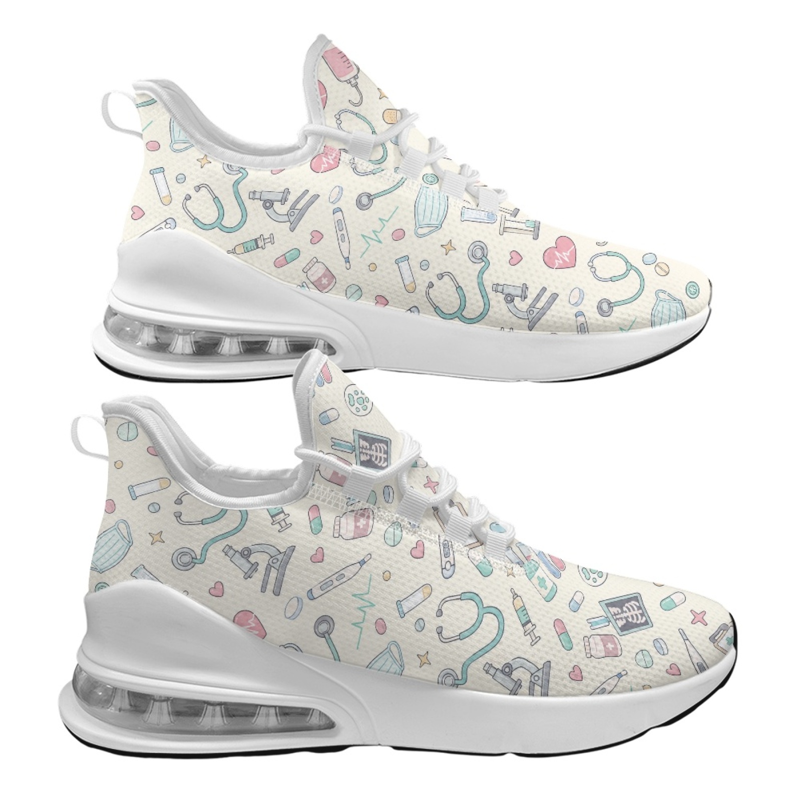 PENSTROLL Medical Tool Print B - Breathable Mesh Athletic Shoes recension och pris